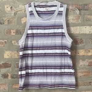 Madewell Multicolor Striped Tank Top
